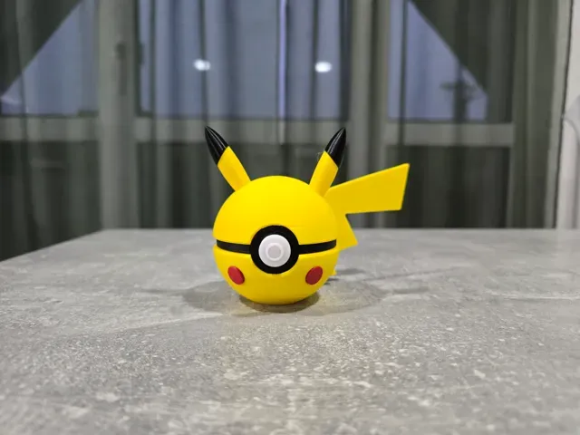 #0025 Pikachu Pokeball - Multiparts AMS / noAMS — Фото 2 из 8