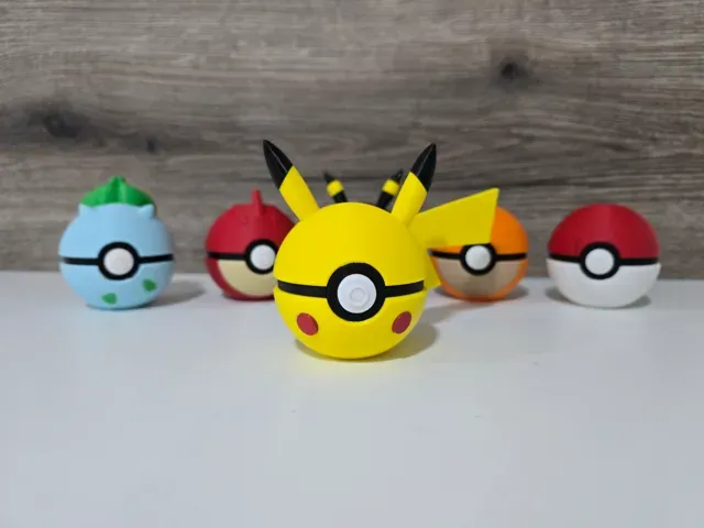 #0025 Pikachu Pokeball - Multiparts AMS / noAMS — Фото 7 из 8