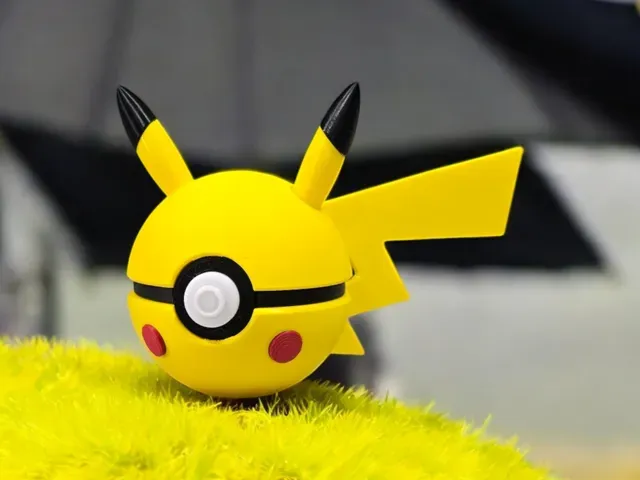 #0025 Pikachu Pokeball - Multiparts AMS / noAMS — Фото 8 из 8