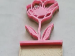 Bookmark - "Beautiful Flower"