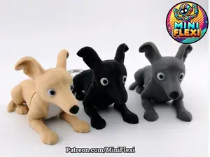 Mini Flexi Greyhound - No Support Articulated
