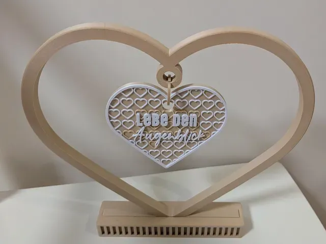 Heart Frame Decoration - Live in the Moment — Image 3 of 4