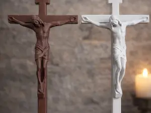 Detailed Crucifix Model