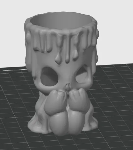 Cute Creepy Candle Holder -SEREV3d — Фото 7 из 10
