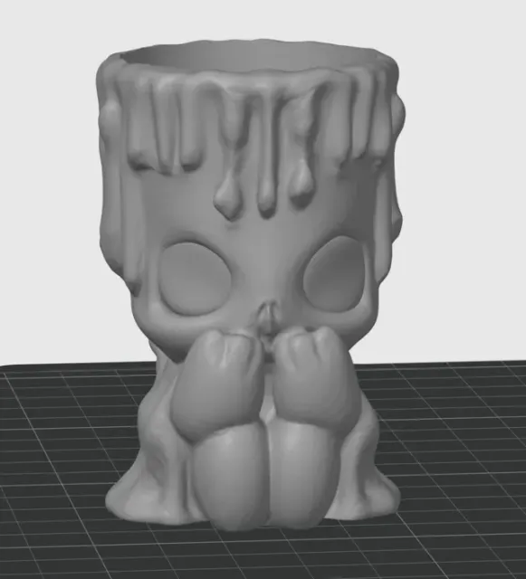 Cute Creepy Candle Holder -SEREV3d — Фото 6 из 10