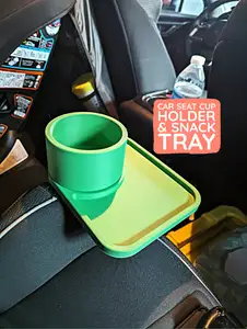 Car Seat Snack Tray & Cup Holder
