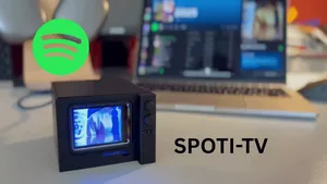 Spoti-TV - Mini display to show your music!