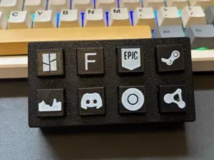 Shortcut key box (No screws!)