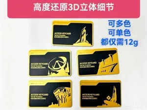 三角洲行动 [3D立体房卡] [门禁卡] 核电站房卡 卡套 钥匙扣 挂件