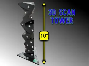 3D Scanning Target Tower 10"
