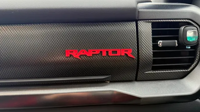 Ford F150/Bronco Raptor Dash Emblem — Image 3 of 8