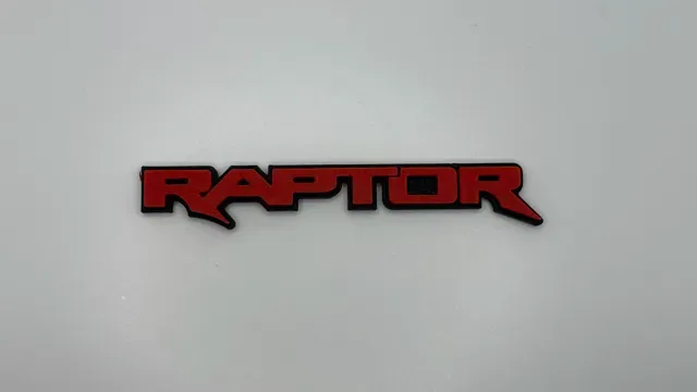 Ford F150/Bronco Raptor Dash Emblem — Image 6 of 8