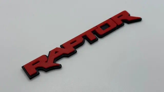Ford F150/Bronco Raptor Dash Emblem — Image 8 of 8