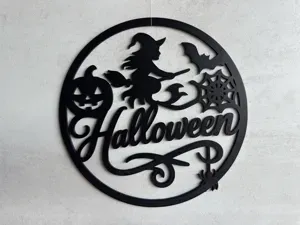 Halloween Blumenkranz und Türkranz