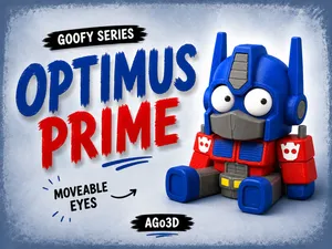 Goofy series – OPTIMUS PRIME Movable Eyes NOAMS