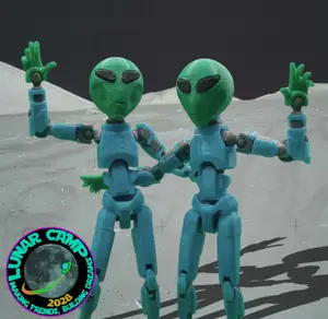 Alien Dummy 13 and 80% scaled frame & armor parts