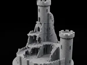 DND Terrain Pack 2- Castles and Caves! 