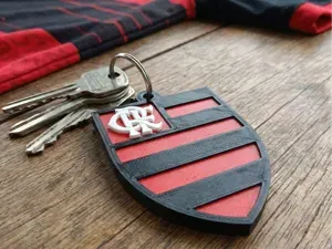Chaveiro Flamengo - O Manto Sagrado no Bolso