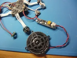 Siren Speaker Mount for Tiny Whoop