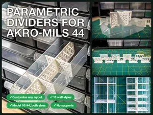 Akro-Mils 44 Drawer Organizer + Storage Bins
