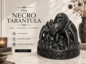 Necro Tarantula - Skull Throne (Easy Print)
