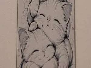 Marque-page Chatons Hueforge