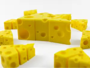 Flexi Cheese Fidget Toy