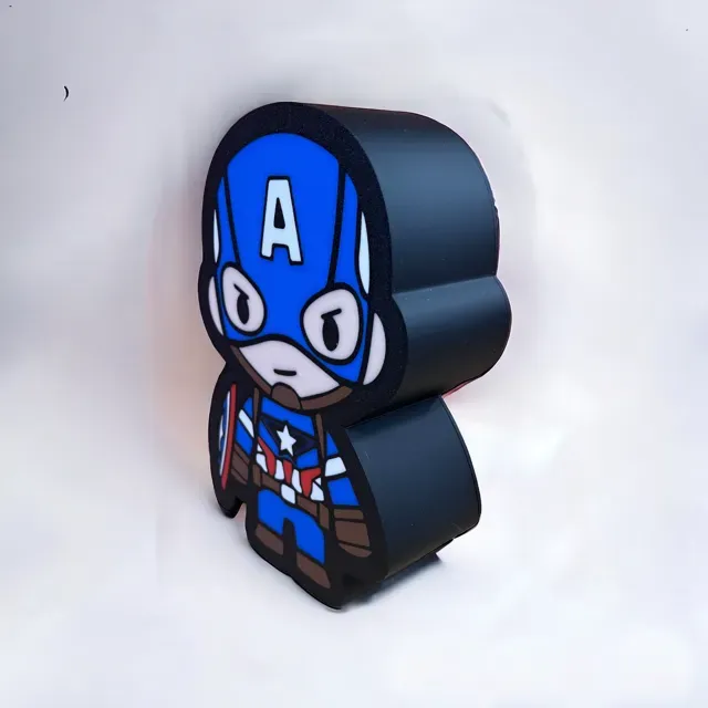 Captain America LED Light Box — Фото 3 из 4