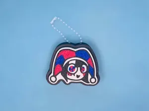 Pomni TADC Clicker Keychain