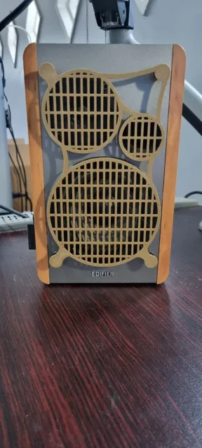 Custom Retro Speaker Grill Set for Edifier R1280DB — Image 2 of 4