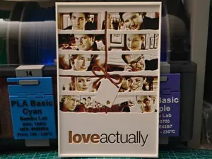 Love Actually Movie Poster - Hueforge Art