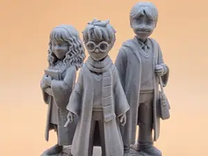 Harry, Hermione & Ron