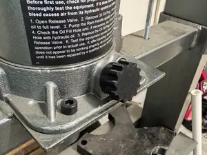 Harbor Freight Central Machinery 20 Ton Press Knob