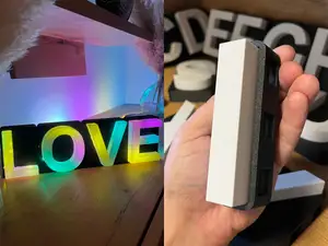 3D Buchstabe „I“ – modular, LED-fähig & A–Z Serie