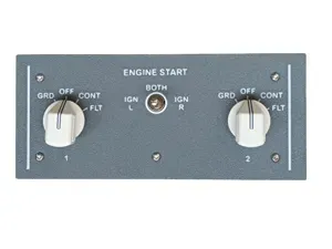 Boeing 737 Overhead - Engine Start Panel