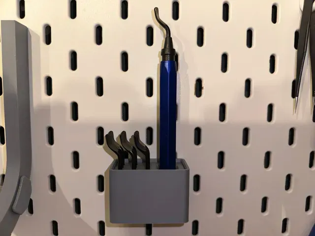 Deburring Tool Holder for Ikea Skadis — Image 2 of 2