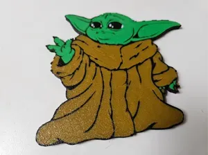 Baby Yoda Grogu Fridge Magnet - 3 Sizes