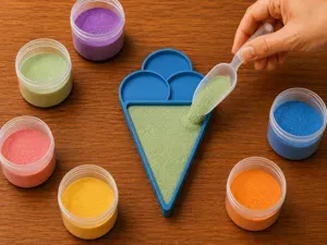 Helado Sensorial para Arena de Colores