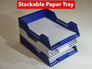 Stackable Paper Tray Organiser - H2 Series Format