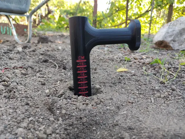 Garden Seed Planter Tool, Plant Hole Digger — Image 4 of 4