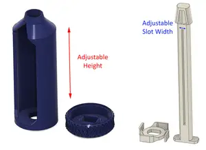 Ratchet toothpaste tube squeezer (~parametric)