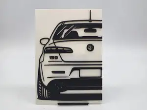 2D Wall Art Alfa Romeo 159