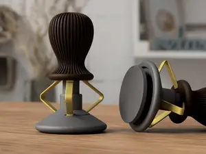 Spring loaded Coffee / Espresso tamper presser