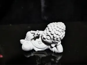 The Tathagata Buddha smoking a cigar