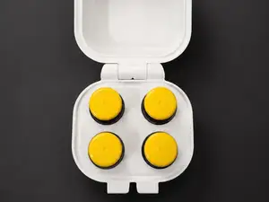 Compact 3ml Peptide vial case snapbox, (4 vials)