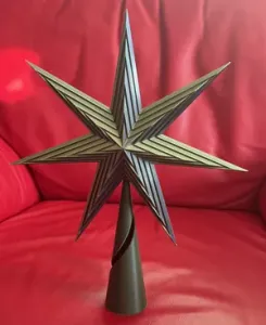 Seven Pointed Star Christmas Tree Topper