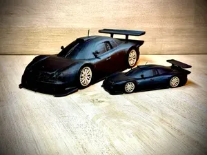 Mercedes Benz CLK GTR - Car Model! (Large & Small)