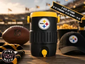 Pittsburgh Steelers Koozie - Snap in Logo