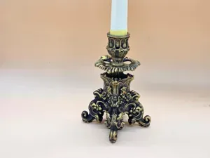 Gothic / Barock Candle Stand für LED-Stabkerzen