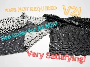 Satisfying Chain Linked Fabric Fidget V2